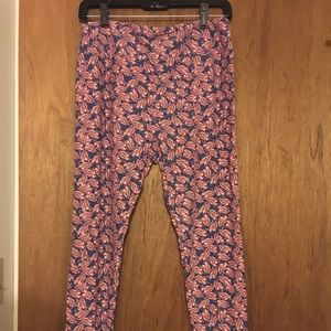 LuLaRoe TC ballerina/ballet shoes leggings
